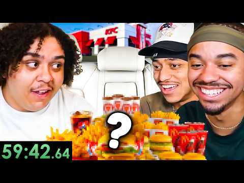 We Had To Eat 30,000 Calories As Fast As Possible.. (DougDoug Challenge)