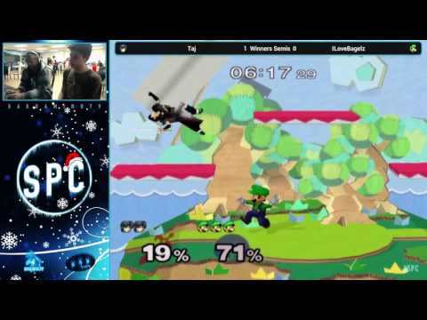 SPC33 Winners Semis - Taj (Marth/Samus) vs ILoveBagelz (Luigi)