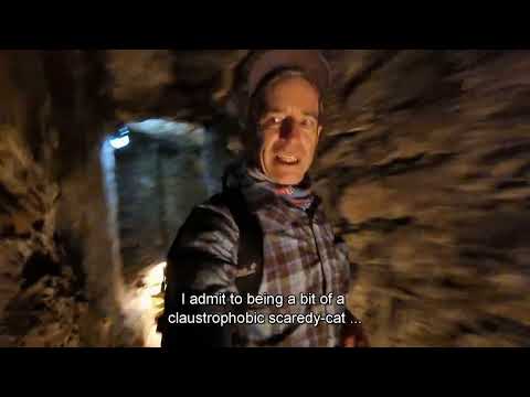 Exploração de Pétrusse Casemates por um americano em Luxemburgo