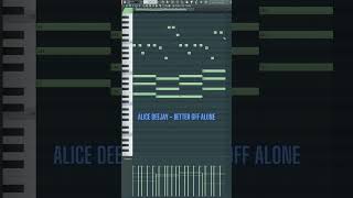 Download lagu Alice Deejay - Better of alone, melody fl studio midi piano roll tutorial mp3