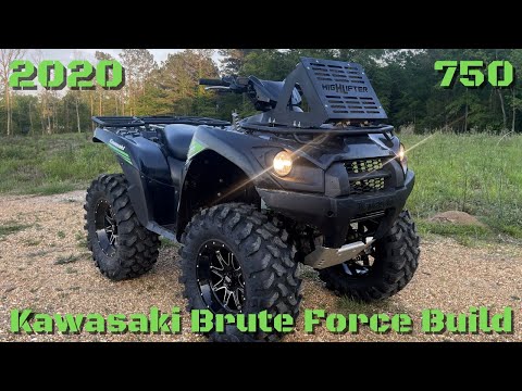 2020 Kawasaki Brute Force 750 | Highlifter | Radiator Relocation Kit | Lift Kit | CBTR Build