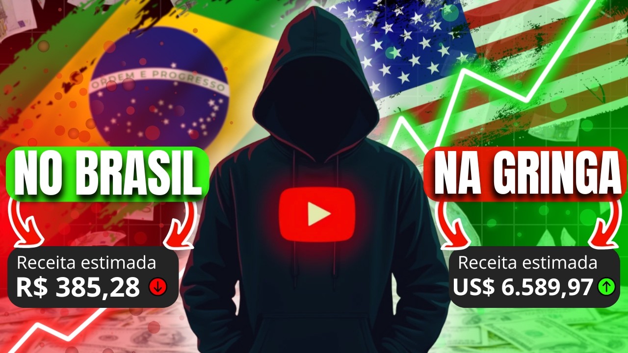 Como Criar Canal Dark na Gringa em 2025 Ganhar em Dólar e Monetizar no YouTube