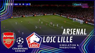 Arsenal vs LOSC Lille UEFA Champions League 26/27 ✅ | Full Match Simulation/Prediction