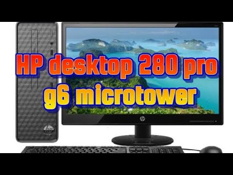Hp 280 g9 tower desktop, core i3