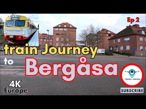 Ep 2 | Train Journey from Karlshamn to Bergåsa | Trains in Europe