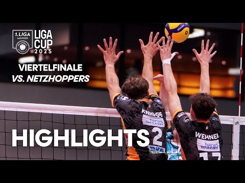 HIGHLIGHTS | BR Volleys vs. Energiequelle Netzhoppers KW | Ligacup 2025
