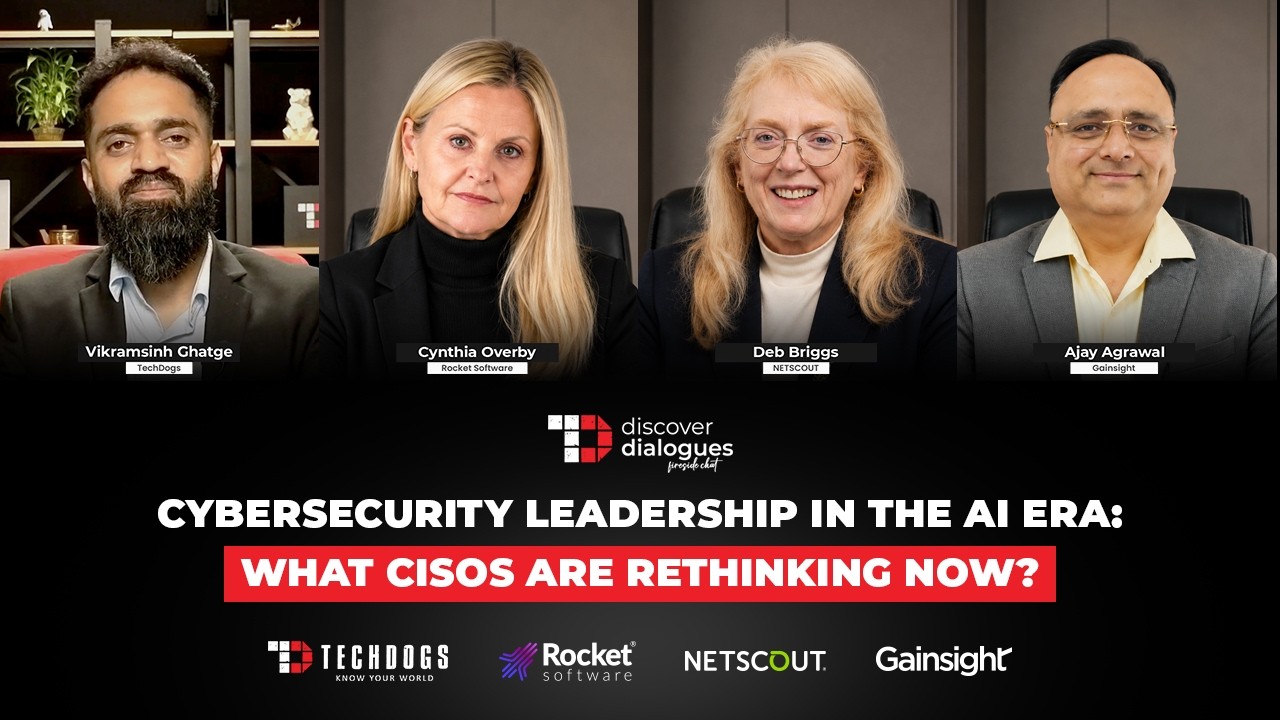 TechDogs-"Cybersecurity Leadership In The AI Era: What CISOs Are Rethinking Now?" TechDogs-"Cybersecurity Leadership In The AI Era: What CISOs Are Rethinking Now?"