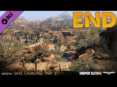 Sniper Elite 3 Save Churchill Part 3: Confrontation DLC Walkthrough Part 3 - No Commentary