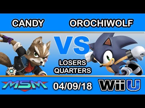 MSM 141 - Candy (Fox) Vs. orochiwolf (Sonic) Losers Quarters - Smash 4