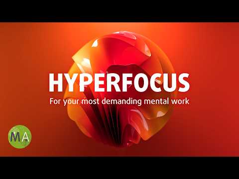 Intense Hyperfocus for Demanding Work | Tech House | Isochronic Tones