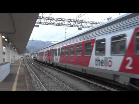 EC 145 IN PARTENZA DA SAVONA CON LA E444.062