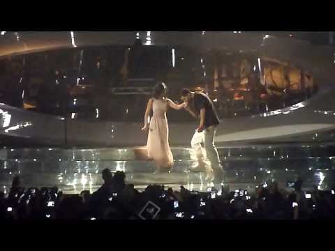 FROM TIME ft Jhene Aiko - Drake concert [PARIS BERCY] 24.02.2014 HD