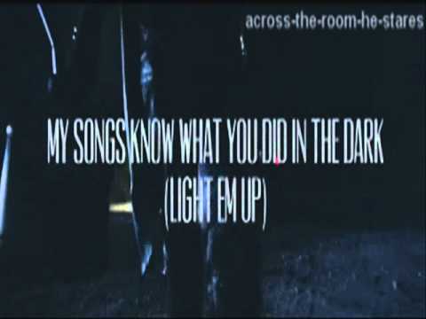 Fall Out Boy's Song's Know What Dan Did In The Dark (Fall Out Boy/danisntonfire)