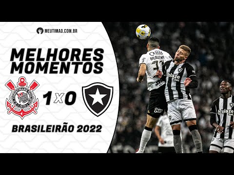 Corinthians 1x0 Botafogo | Melhores Momentos | Campeonato Brasileiro 2022