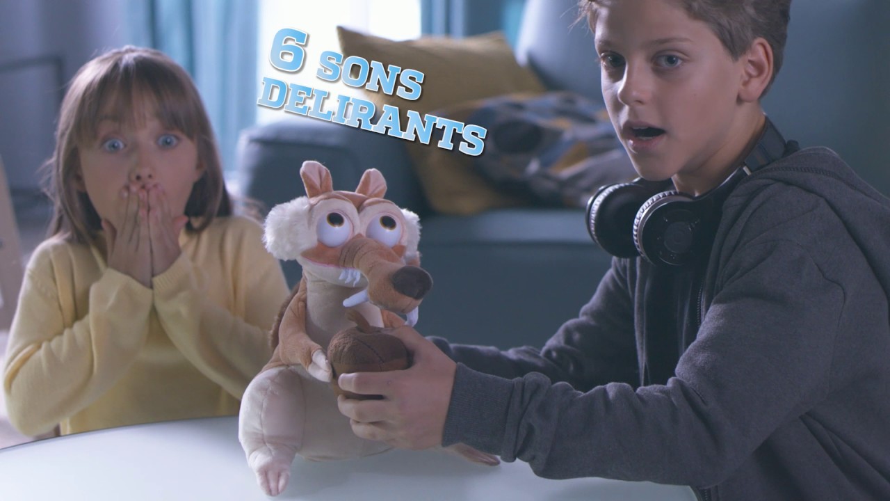 PUB TV GIPSY - Peluche SCRAT Animé