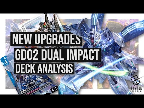 The BEST DECKS Just Got Better | GD02 Dual Impact Upgrades | Gundam Card Game