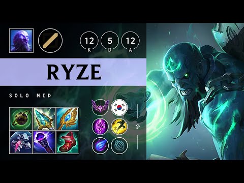Ryze Mid vs Vladimir: Unstoppable - KR Master Patch 14.19