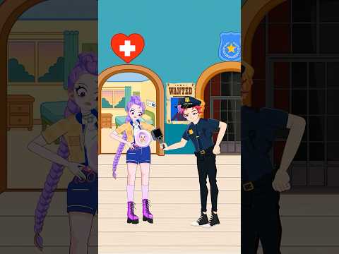 Kpop Demon Hunters:Help Police Abby choose the right door for Pregnant woman Rumi #kpopdemonhunters