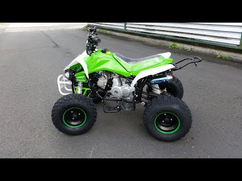 QUAD ATV 125cc 3 Gear Semi Automatic. REVIEW!!! Speedy 3G8 from Nitro Motors