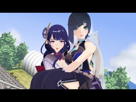 Ei Got Her Yelan Win 50/50 Be like! • Genshin Impact Animation