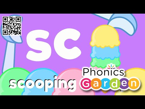 SC Blend | Simple Singing Phonics | Letter Blend Sounds | Phonics Garden