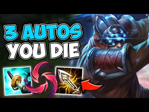 USE Q AND KILL ANYONE! TRIPLE CRIT MASTER YI IS MEGA BUSTED - League of Legends