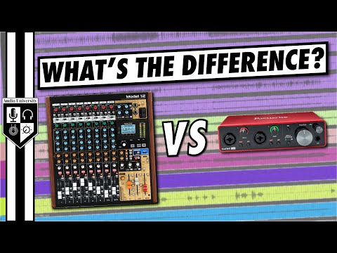 Audio Interface vs Mixer | What's The Difference (And Which One Do You Need)?