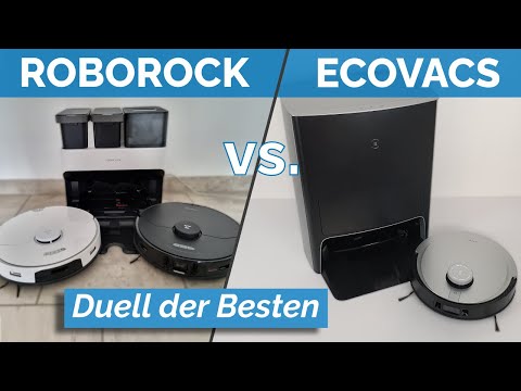 Roborock S7 MaxV Ultra & S7 Pro Ultra vs. Ecovacs Deebot X1 Omni | Kampf der Giganten! Wer gewinnt?