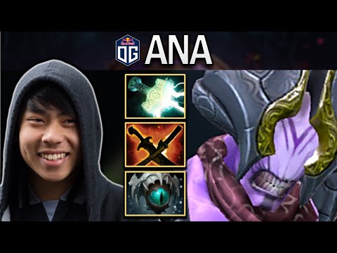 OG.ANA SMURF FACELESS VOID WITH 23 KILLS - DOTA 2 7.29 GAMEPLAY