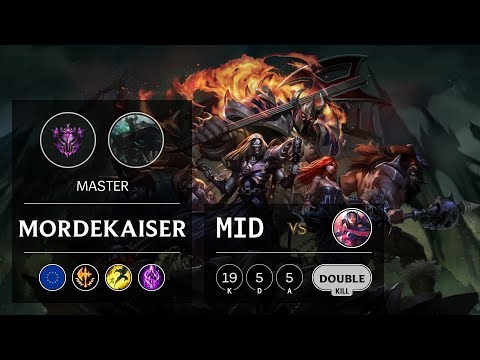 Mordekaiser Mid vs Irelia - EUW Master Patch 9.24