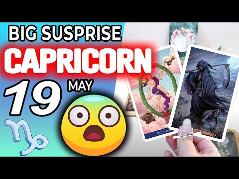 Capricorn ♑️ 😨 BIG SUSPRISE 😨 Horoscope for Today MAY 19 2022♑️ Capricorn tarot may 19 2022