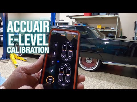 Calibrating The AccuAir E-Level System On The 1979 Lincoln Continental #accuair #elevel