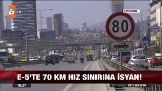 Çetin Büyükçınar - E-5 Hız Sınırı İle İlgili TV Röportajı