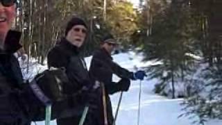 preview picture of video 'Manly Man Ski & Eat Weekend, 2010, Val David, Quebec'