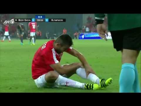 Hapoel Beer Sheva F C vs Olympiacos 1 0 HL CL 03 08 2016