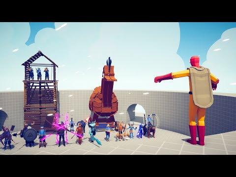 SAITAMA vs EVERY NEW HIDDEN UNIT - Totally Accurate Battle Simulator TABS