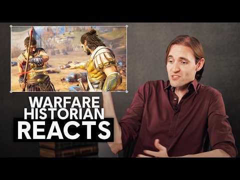 ANCIENT WARFARE Historian Breaks Down SPARTA vs ATHENS in ASSASSIN'S CREED ODYSSEY