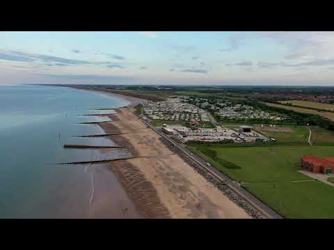 Drone footage of Hornsea