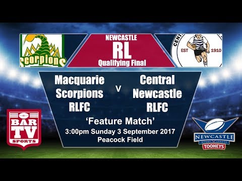 2017 Newcastle RL Qualifying Final - Macquarie v Central