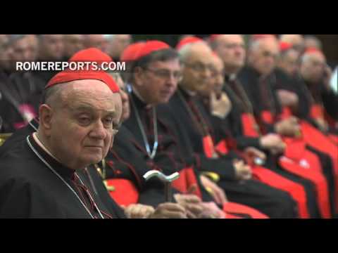 Papa Francisco felicita por las Navidades a la Curia