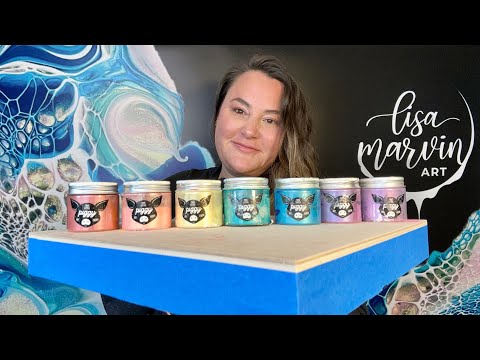 #284 How To Use TLP’s For A Chakra Pour! Bloom Technique/Pour Painting!