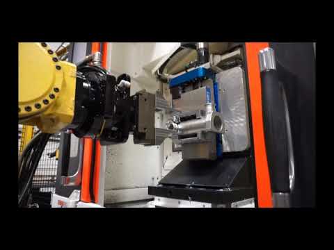 KURT WORKHOLDING: Automated Clamping In Robotic Machining Cell