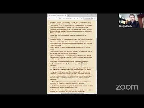 Epistola catre Coloseni - capitolul 1