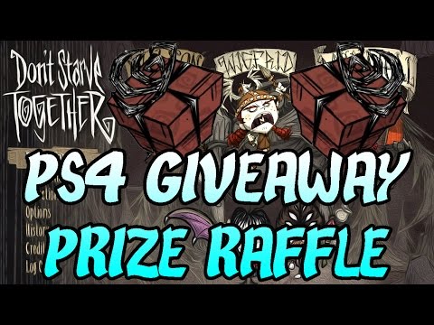 Don't Starve Together PS4 Code Giveaway and Prize Raffle!