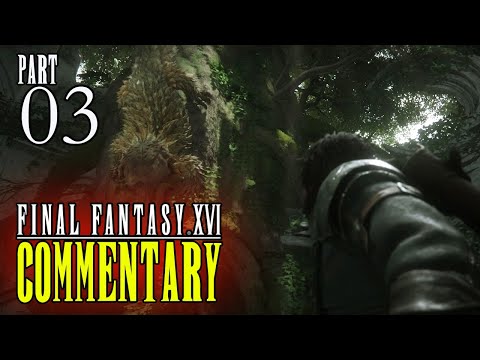 Final Fantasy 16 100% Gameplay Walkthrough Part 3 | The Greatwood & Fafnir