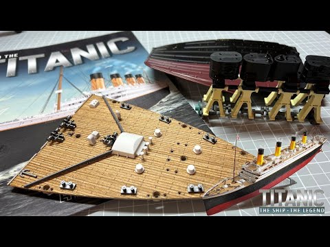 Agora Models Build the RMS Titanic - Pack 1 - Stages 1-4