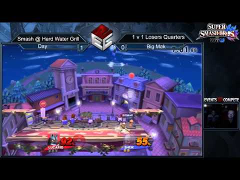 Hard Water Smash 4 Singles: Day (Lucario) vs. BigMak (Sheik) - LB