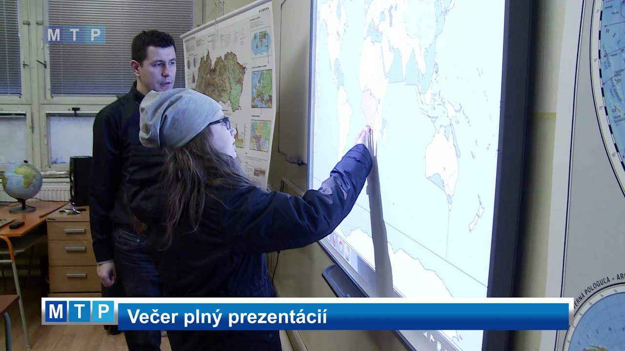 Večer plný prezentácií