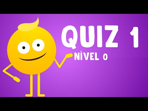 NÍVEL 0 - QUIZ 1  - INGLÊS PARA INICIANTES 🟢