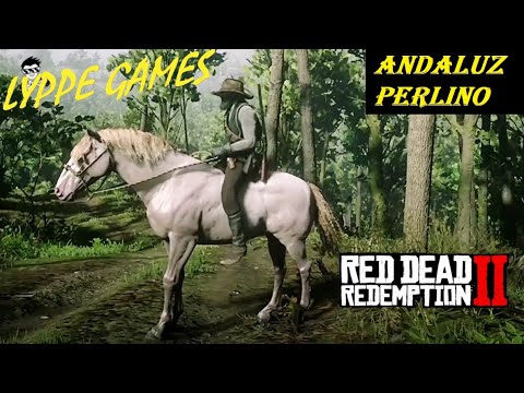 DOMANDO CAVALO ANDALUZ PERLINO RED DEAD REDEMPTION 2